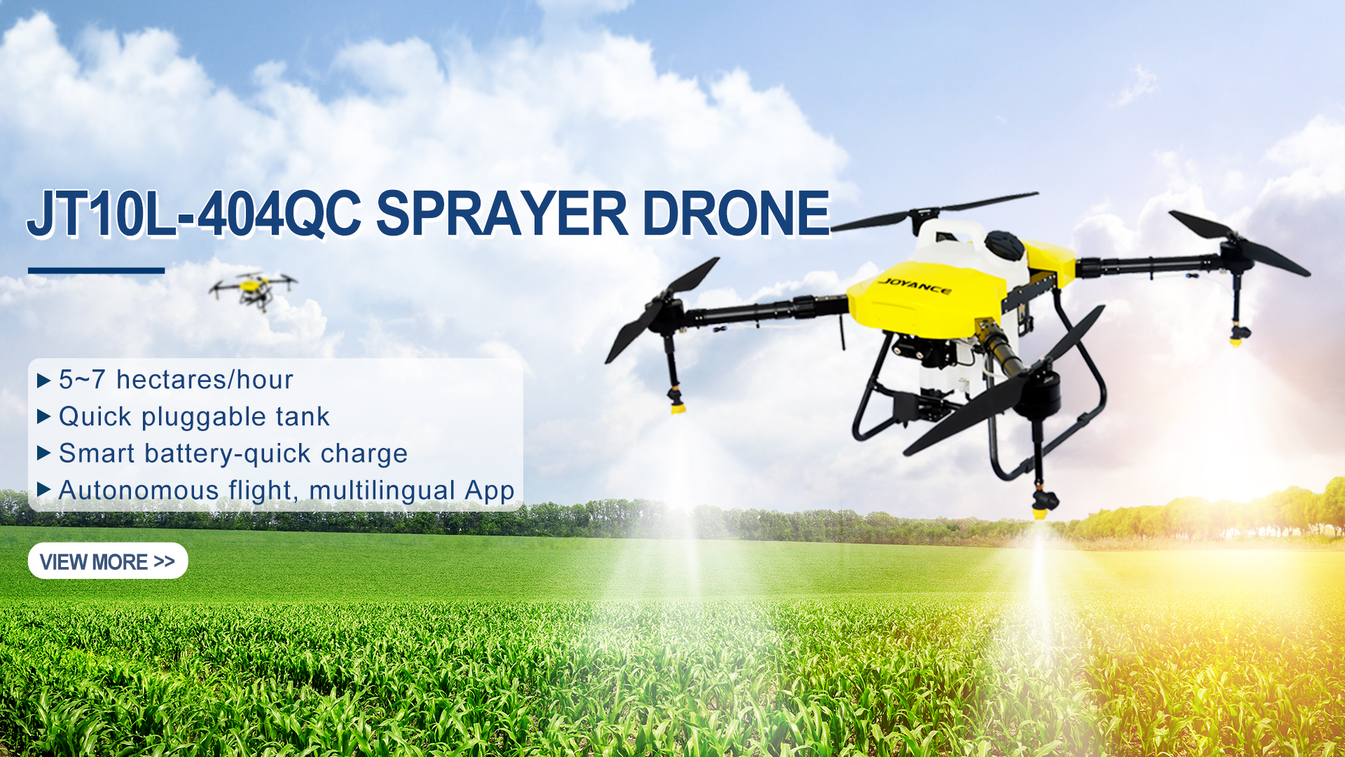 Contribute to Agriculture: Global Plant Protection Drones Attack
