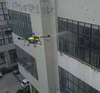 Cleaning drones for window and roof cleaning with 100m water pipe 