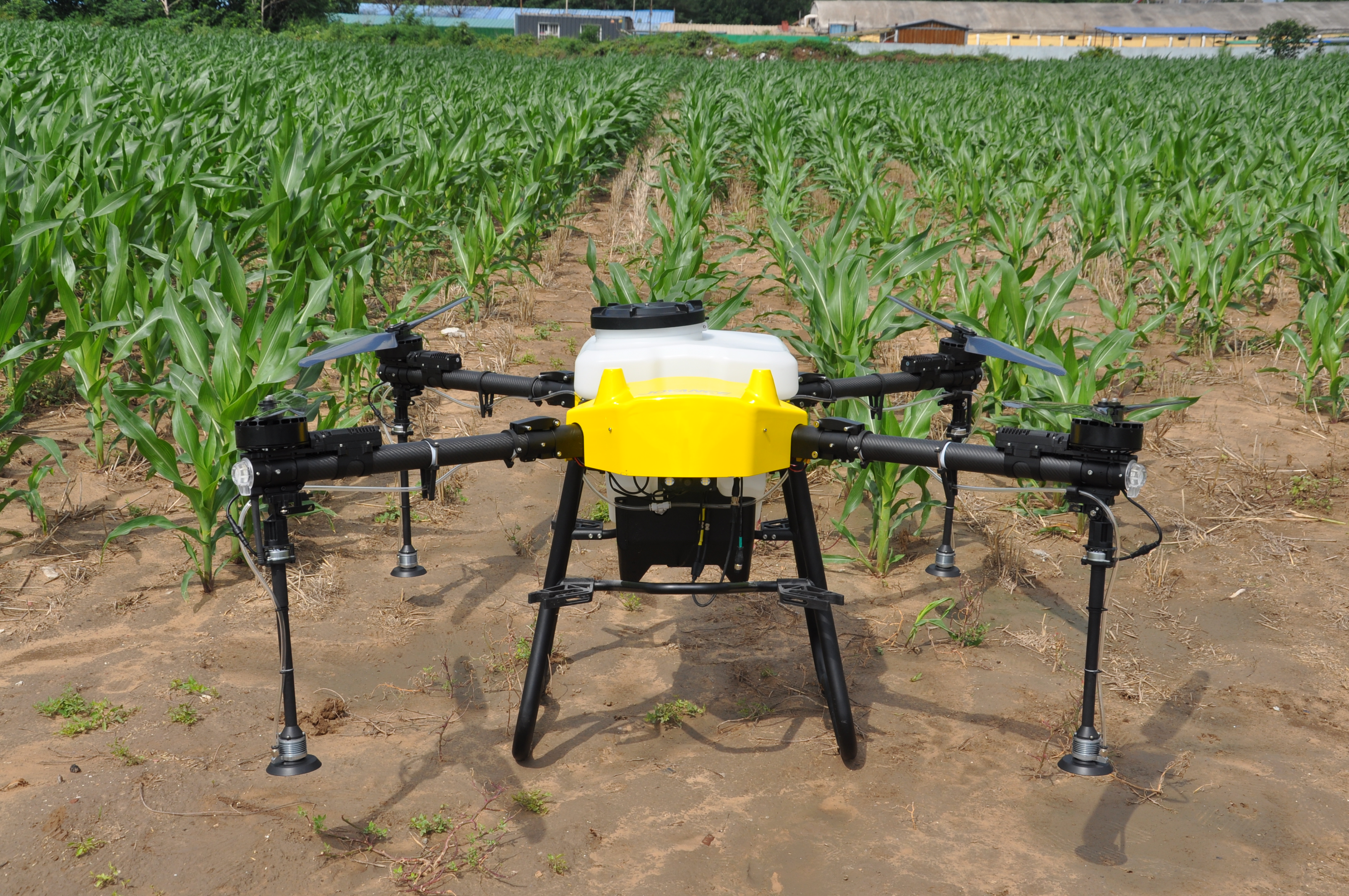 JOYANCE 40 liters fumigation drone with 70 liters fertilizer spreader function 