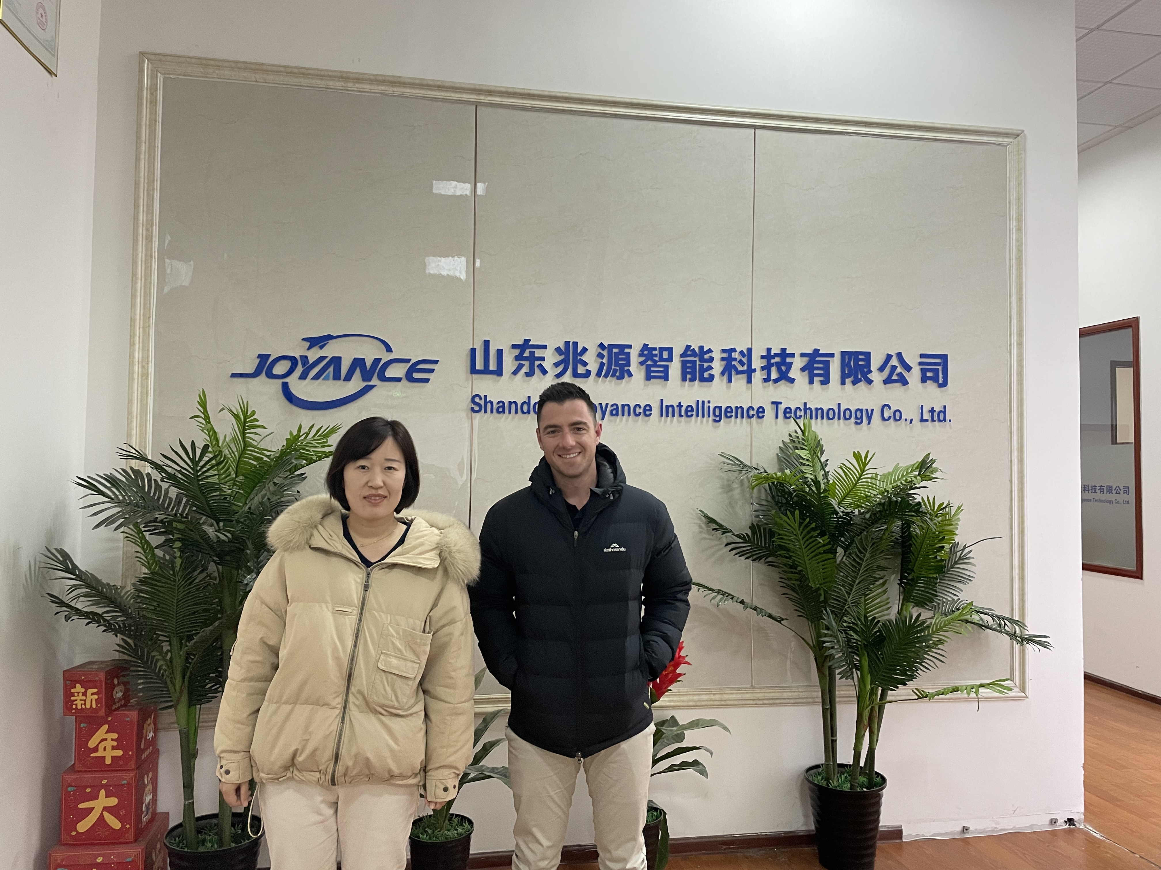 Customers from Australia visited the JOYANCE drone factory 