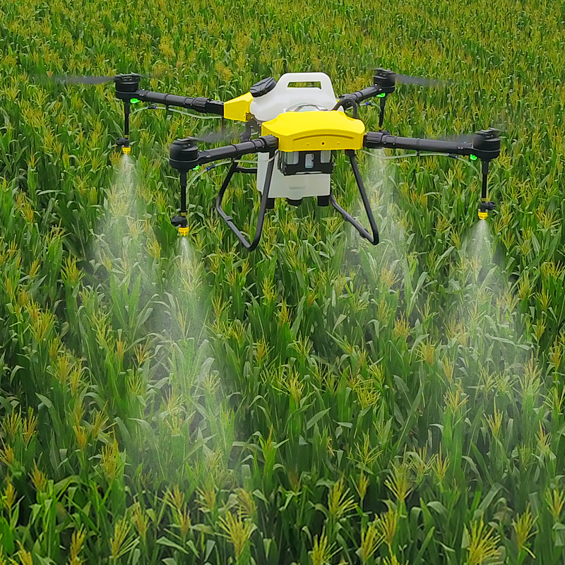JT10L-404QC Fertilizer Spreading Drone Granule Spreader Uav Drone 