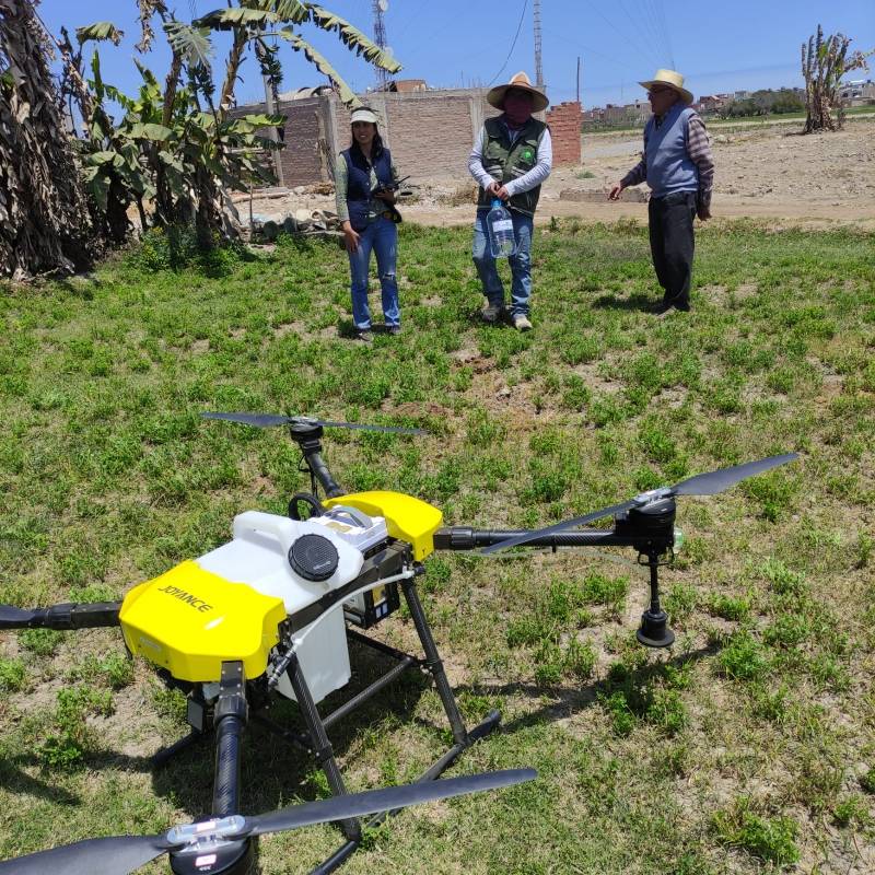 Joyance tech agricultural sprayer drone resume spraying from breakpoint