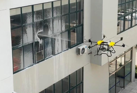 Joyance High Pressure Windows Cleaning Drone with Deionized Water 