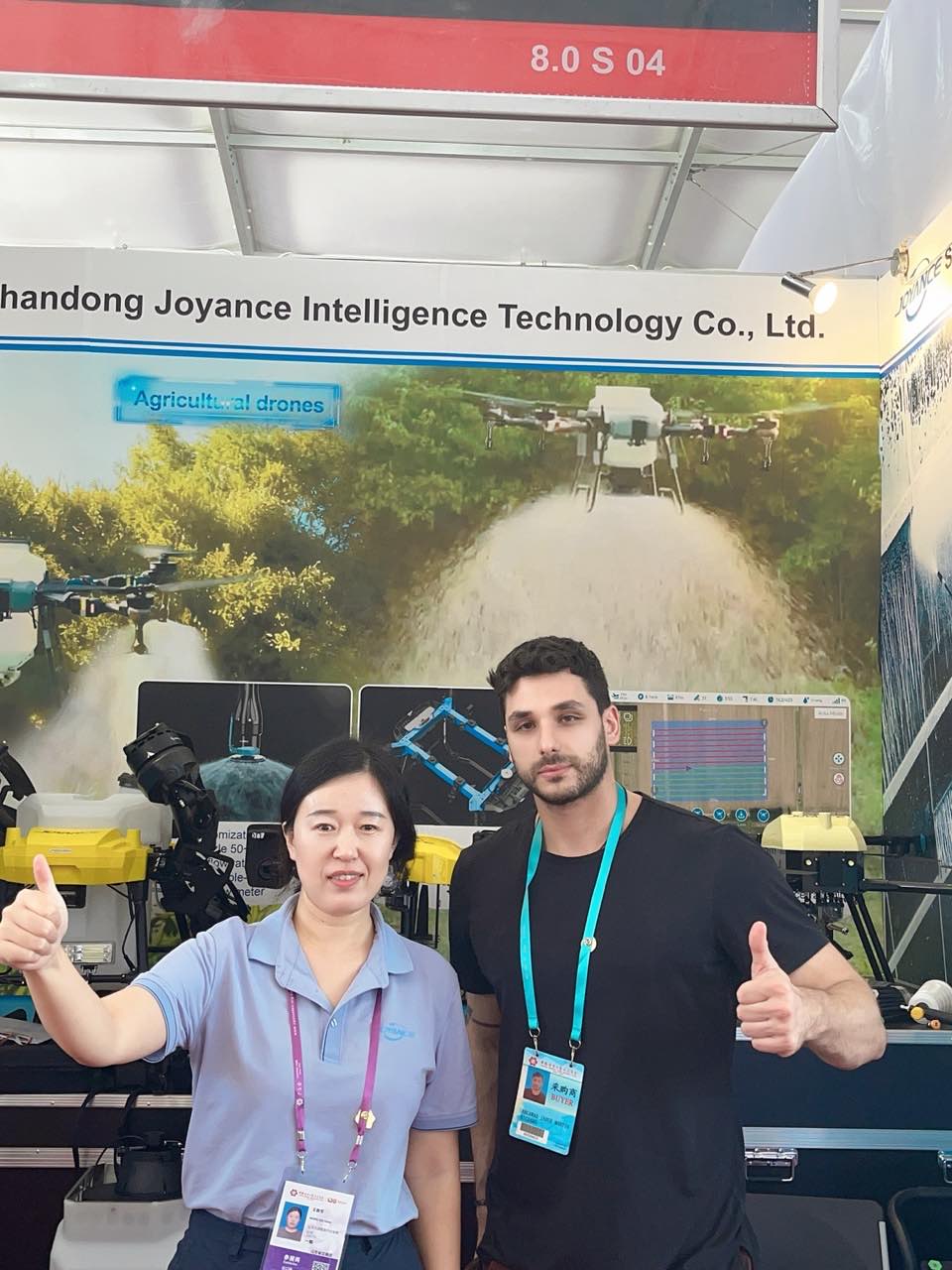 Joyance Agricultural Drone and Cleaning Drones Shine at Canton Fair