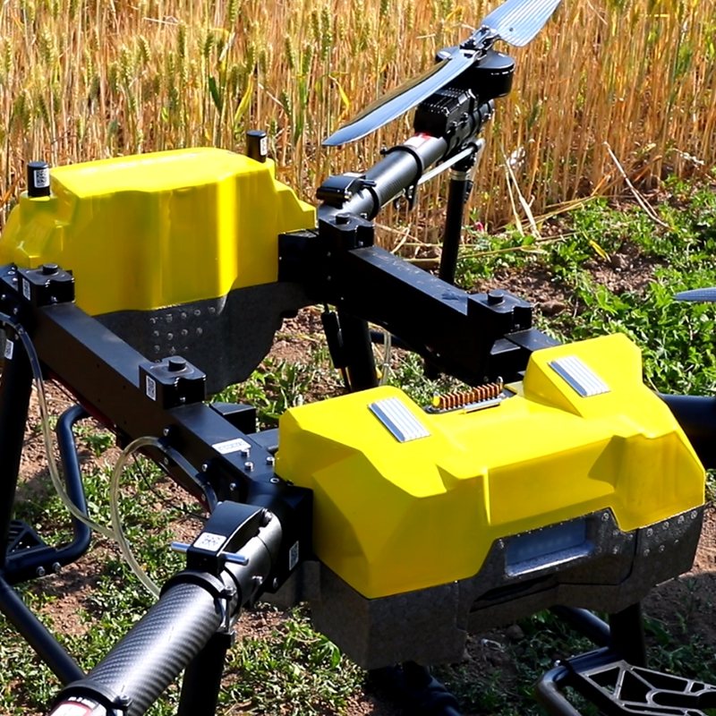  High Efficiency Drone Agricultural fumigators uav drone sprayer Agricultural drone rack