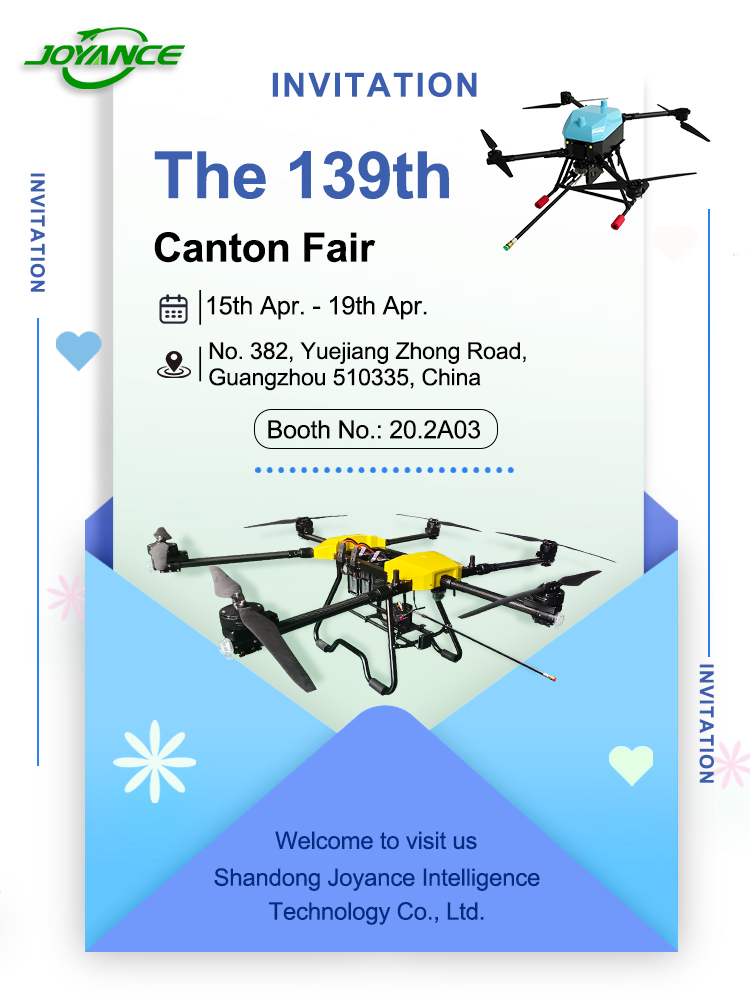 Joyance Cleaning Drone at Canton Fair