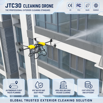 JTC30 Delivers 28MPa High Working Pressure for Deep Cleaning of Stubborn Contaminants