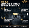 JTC30 Coaxial Drone High Pressure Window Washing UAV High Efficiency Skyscraper Reach RTK Precision Safety Certified