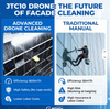 Joyance JTC10 Cleaning Drone, High Efficiency Cleaning Drone, Ultra-Lightweight, Professional-Grade