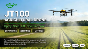 JT100 Three-in-One Agricultural Drone | Spraying, Seeding & Heavy-Lift Hoisting