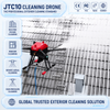 JTC10 Autonomous Facade Cleaning Drone | 22MPa High Pressure, Level 6 Wind Resistance