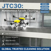 JTC30 Industrial Cleaning Drone with Radar & Dual RTK, 200m Hands‑Free Autonomous Drone for High‑Rise Exterior Maintenance