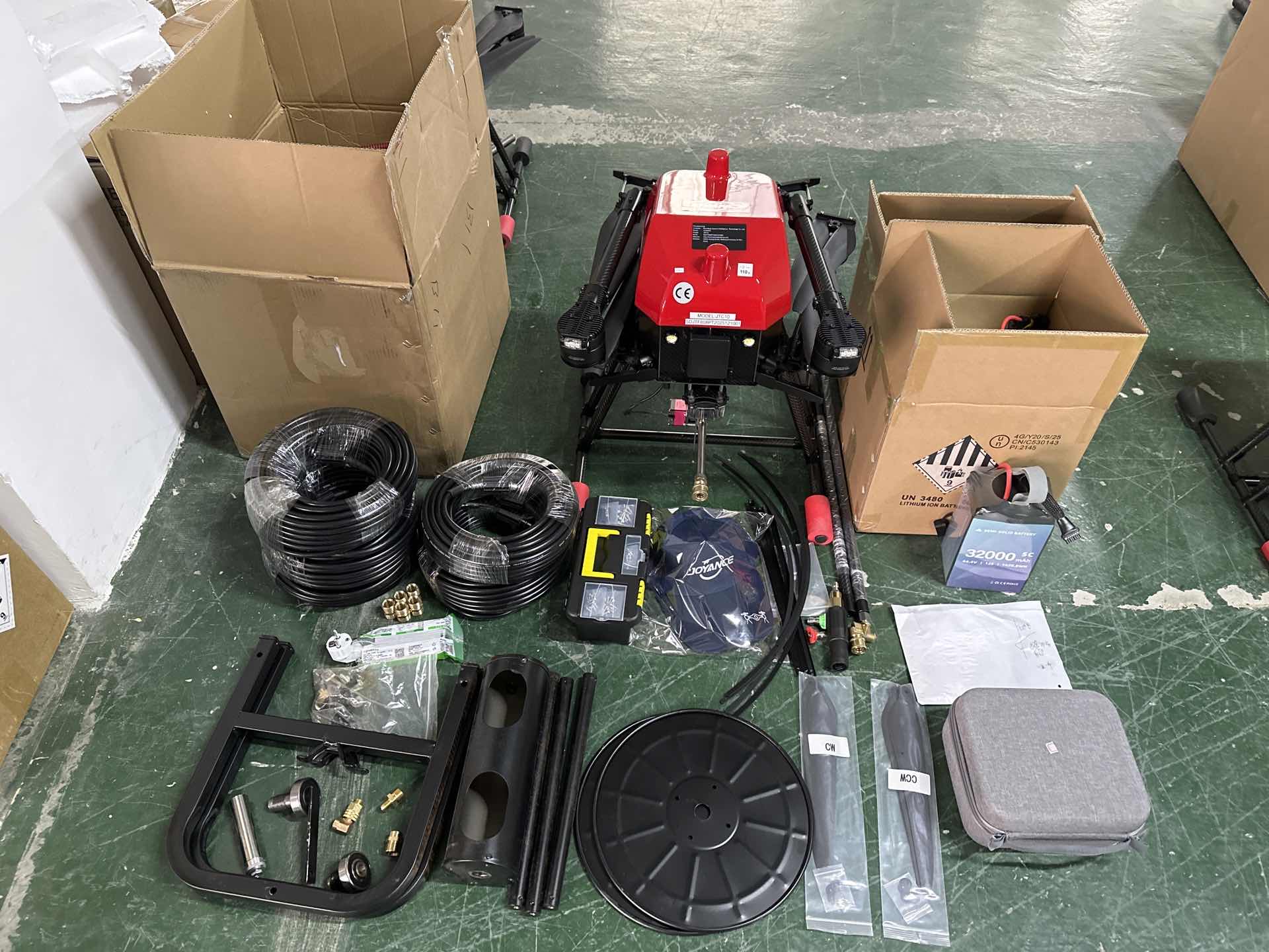 2 Units of JTC10 Cleaning Drone Ship To Europe